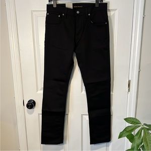 Nudie Jeans Men's Grim Tim Dry Ever Black 32x32